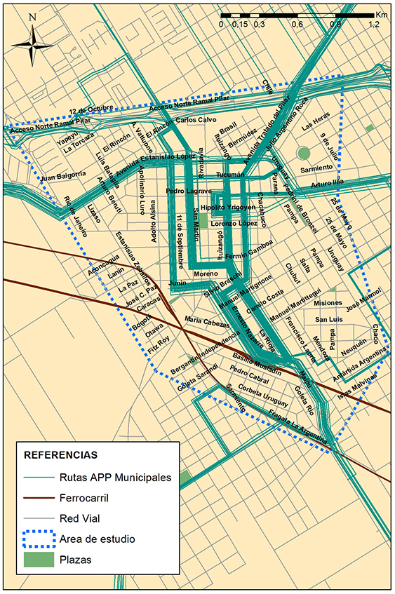 ESTUDIO SOBRE USO Y DEMANDA DEL TRANSPORTE PÚBLICO DE PASAJEROS EN EL MUNICIPIO DE PILAR - IRV