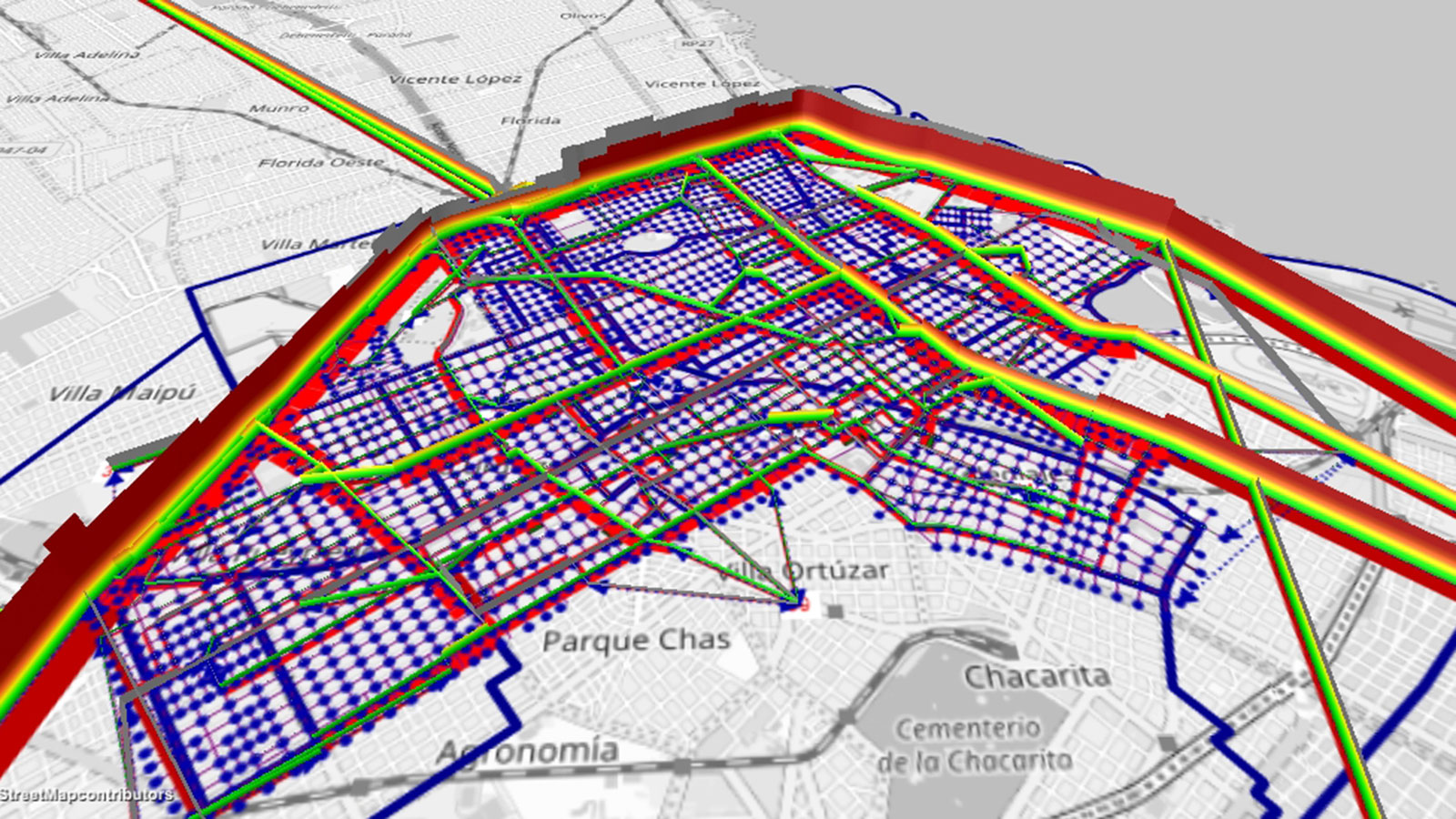 RELEVAMIENTOS DE TRÁNSITO PARA EL MAPA DE RUIDO DE LA CIUDAD DE BS.AS. COMUNAS 1,12 Y 13